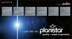 Desktop Screenshot of planistar.de
