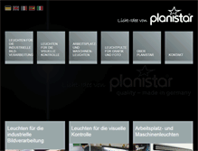 Tablet Screenshot of planistar.de